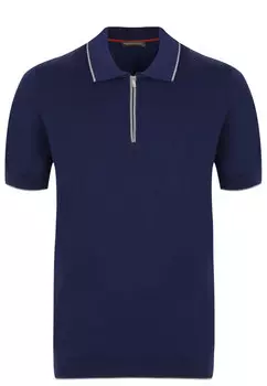 Поло из хлопка на молнии EMILIANO ZAPATA