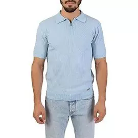 Поло из шелка и хлопка STEFANO BELLINI