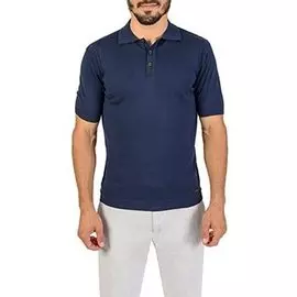 Поло из шелка и хлопка STEFANO BELLINI