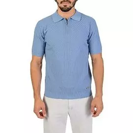 Поло из шелка и хлопка STEFANO BELLINI