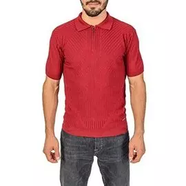 Поло из шелка и хлопка STEFANO BELLINI