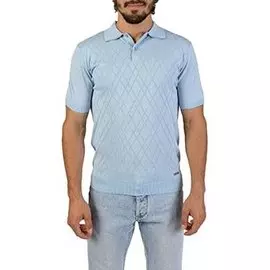 Поло из шелка и хлопка STEFANO BELLINI