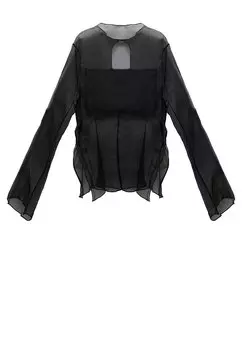 Прозрачная блуза из шелка VENUSMARS