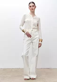 Прямые джинсы на высокой посадке AZUR