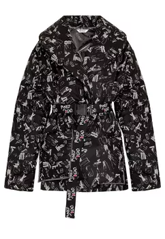 ПУХОВИК СО СВЕТООТРАЖАЮЩИМ ЭФФЕКТОМ POLINA MIRCHEVA