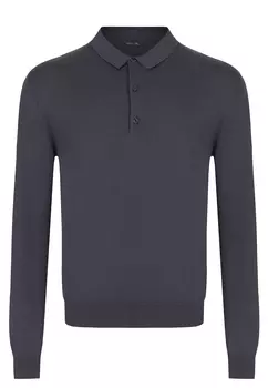 Пуловер BML Base Polo Buttons Neck Long Sleeve, 290133 BML