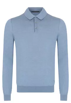 Пуловер BML Base Polo Buttons Neck Long Sleeve, 300101 BML