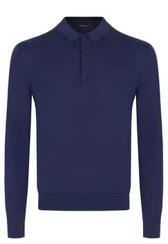 Пуловер BML Base Polo Buttons Neck Long Sleeve, 290134 BML