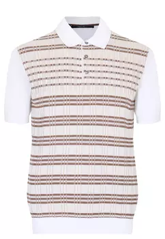 Пуловер BML Polo Buttons Neck Short Sleeve, 300073 BML