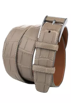 Ремень Pr из кожи крокодила PELLE RICCO