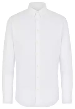 Рубашка облегающего кроя GIORGIO ARMANI