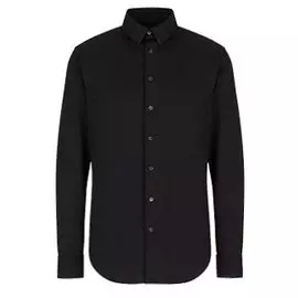 Рубашка облегающего кроя GIORGIO ARMANI
