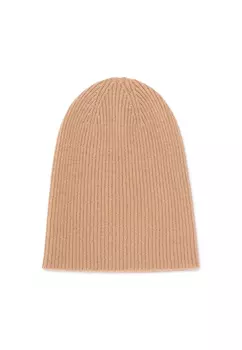 Шапка тонкая из кашемира Кремовый Латте AMUR BY MARUSHIK
