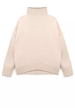 Свитер из кашемира с высоким воротом Взбитые Сливки AMUR BY MARUSHIK