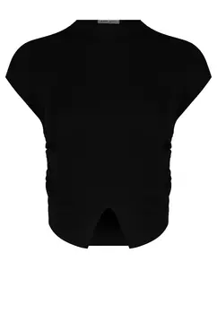 Топ c коротким рукавом SFILATO