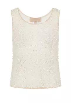 Топ с жемчугом и пайетками LEFFERS