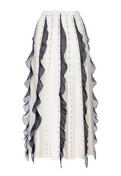 Трикотажная юбка миди EDEM