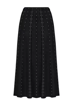 Трикотажная юбка миди EDEM