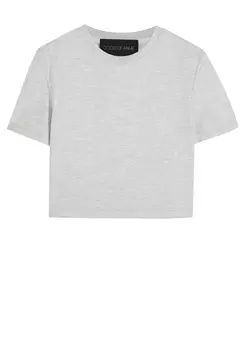 Укороченная футболка из хлопка GODS OF FAME