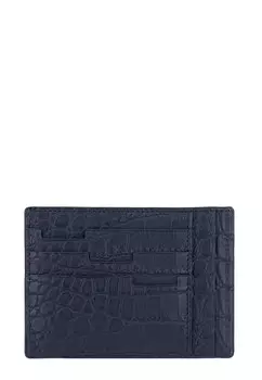 Визитница для карт и визиток из кожи крокодила BARDINI