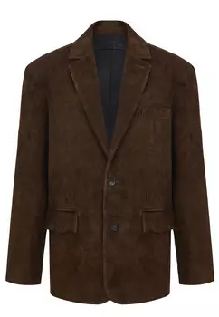 замшвый жакет THE REAL BASE