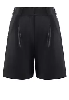 Женские шорты из натуральной кожи EVGENIY AGUREEV