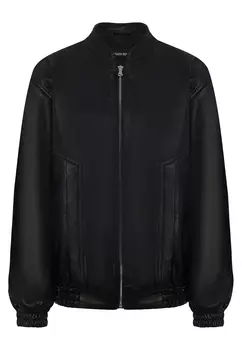 Женский бомбер из натуральной кожи EVGENIY AGUREEV