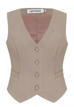 Жилет Monochrome однотонный LEFFERS