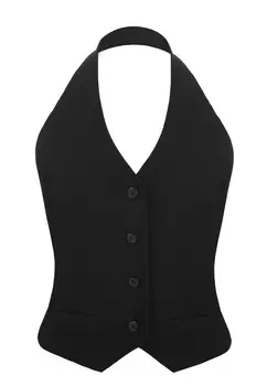Жилетка с открытой спиной THE REAL BASE