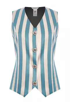 Жилет в полоску POLINA MIRCHEVA