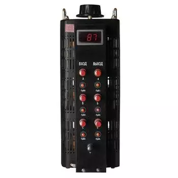 Автотрансформатор (ЛАТР) Энергия Black Series TSGC2-6кВА 6А (0-520V) трехфазный