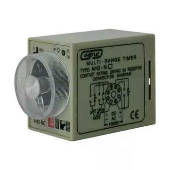 Pеле времени 220V AH3-NC (6s - 60 min) AC Энергия