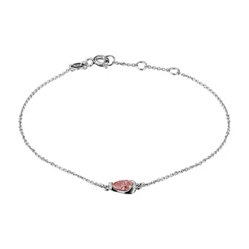 Браслет из белого золота э0912бр01220881_pink