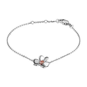 Браслет из белого золота э0912бр06220001_pink