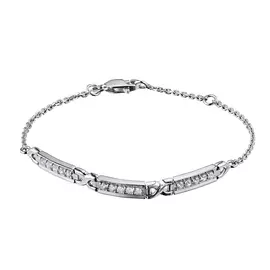 Браслет из белого золота с бриллиантами э0901бр04201330