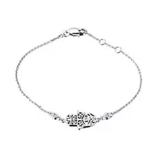 Браслет из белого золота с бриллиантами э0901бр05184300