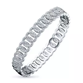 Браслет из белого золота с бриллиантами э0901бр08200904