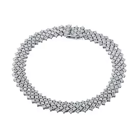 Браслет из белого золота с бриллиантами э09бр031949