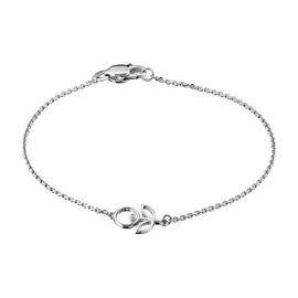 Браслет из белого золота с бриллиантом э0901бр04201108