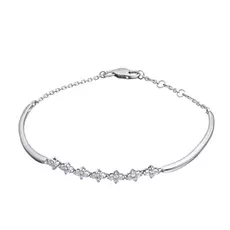 Браслет из белого золота с бриллиантом э0901бр06166000