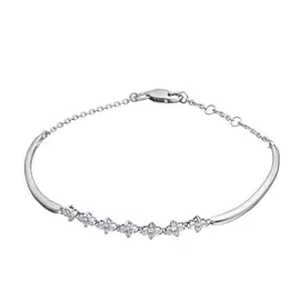 Браслет из белого золота с бриллиантами э0901бр06166000