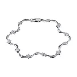 Браслет из белого золота с бриллиантом э0901бр08135200