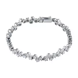 Браслет из белого золота с бриллиантом э0901бр08187500