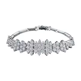 Браслет из белого золота с бриллиантом э0901бр08200604