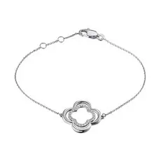 Браслет из белого золота с бриллиантом э0901бр09167300