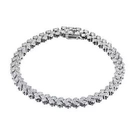 Браслет из белого золота с бриллиантом э0901бр09200924