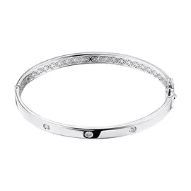 Браслет из белого золота с бриллиантом э0901бр10173300