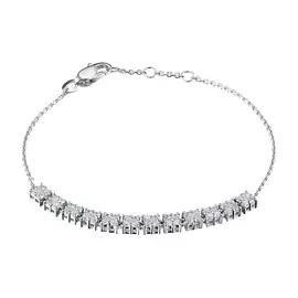 Браслет из белого золота с бриллиантом э0901бр11170100