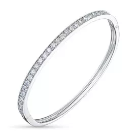 Браслет из белого золота с бриллиантом э0901бр12200916