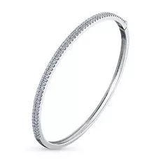 Браслет из белого золота с бриллиантом э09бр121814